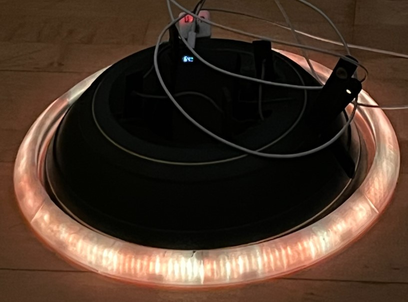 LED Beleuchtung für einen Christbaumständer mit maximal 40 cm Durchmesser / LED Christmas tree stand