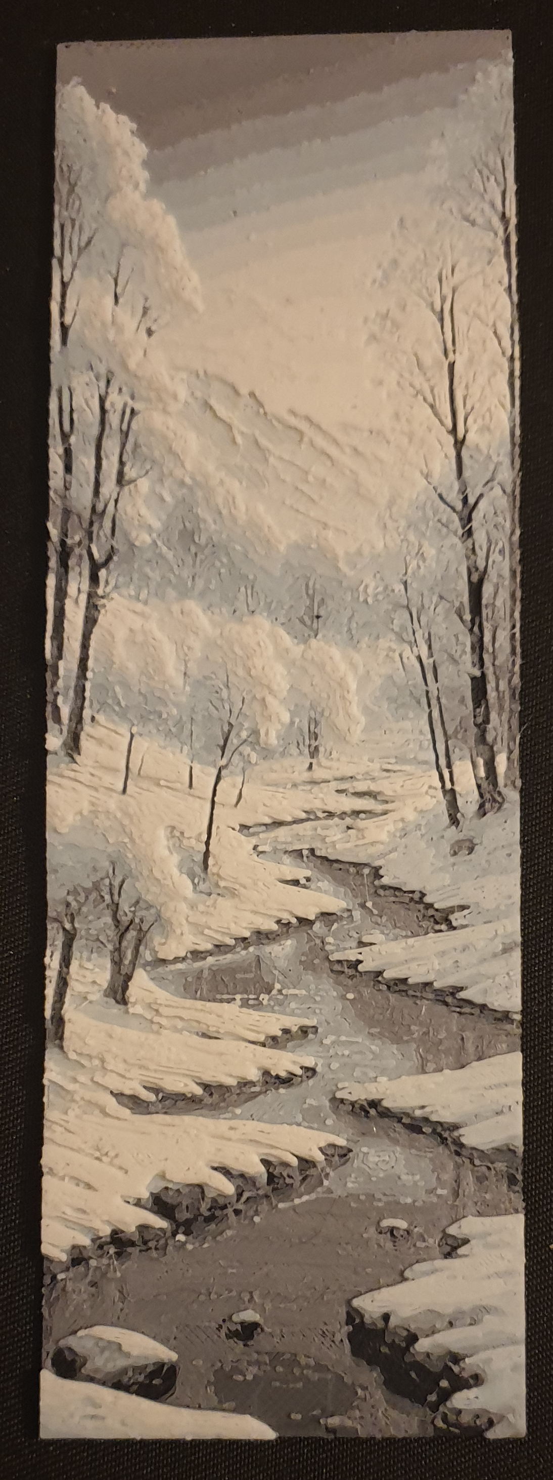 Winter Landscape Bookmark — miniatura 3