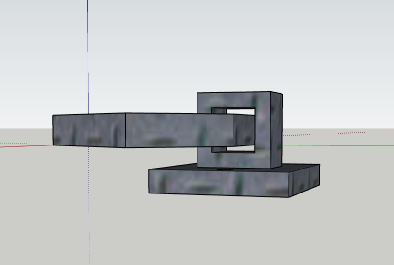 Miniatura 2 do modelo 3D Heavy Door Knocker