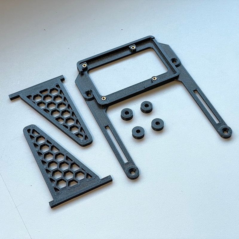 Raspberry Pi Monitor Stand by Rakoon Design | Download free STL model ...