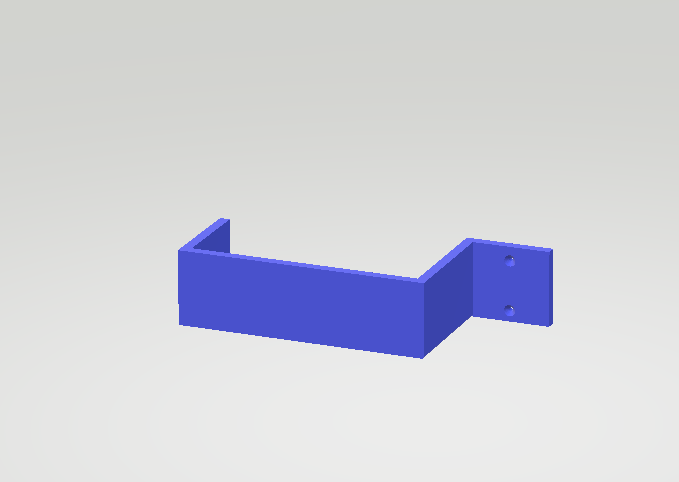 Minimalistic under table headset holder or cable organizer
