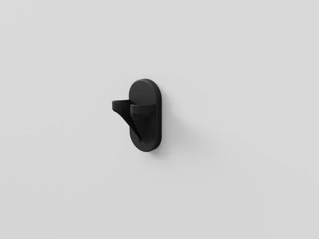 minimalistic towel holder