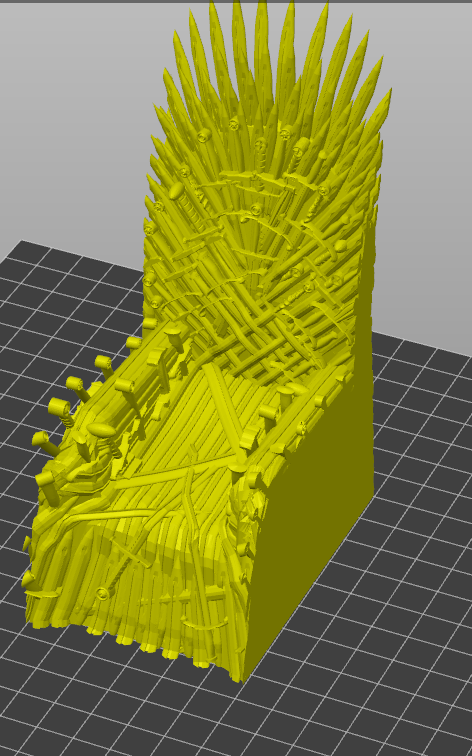 Iron throne Bookend and Booknook