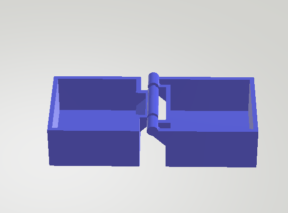 Small box print in place.