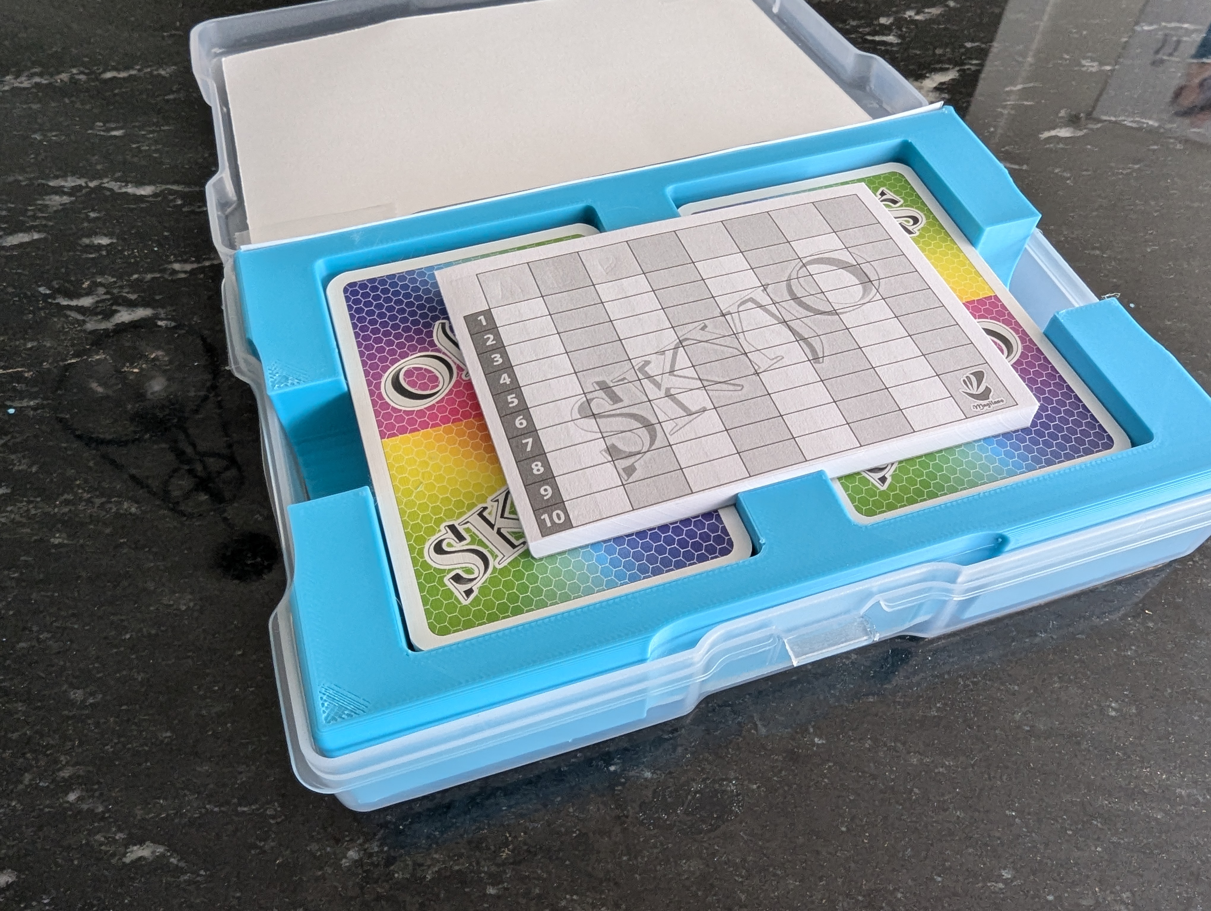 SkyJo Photo Caddy Insert 3D model thumbnail