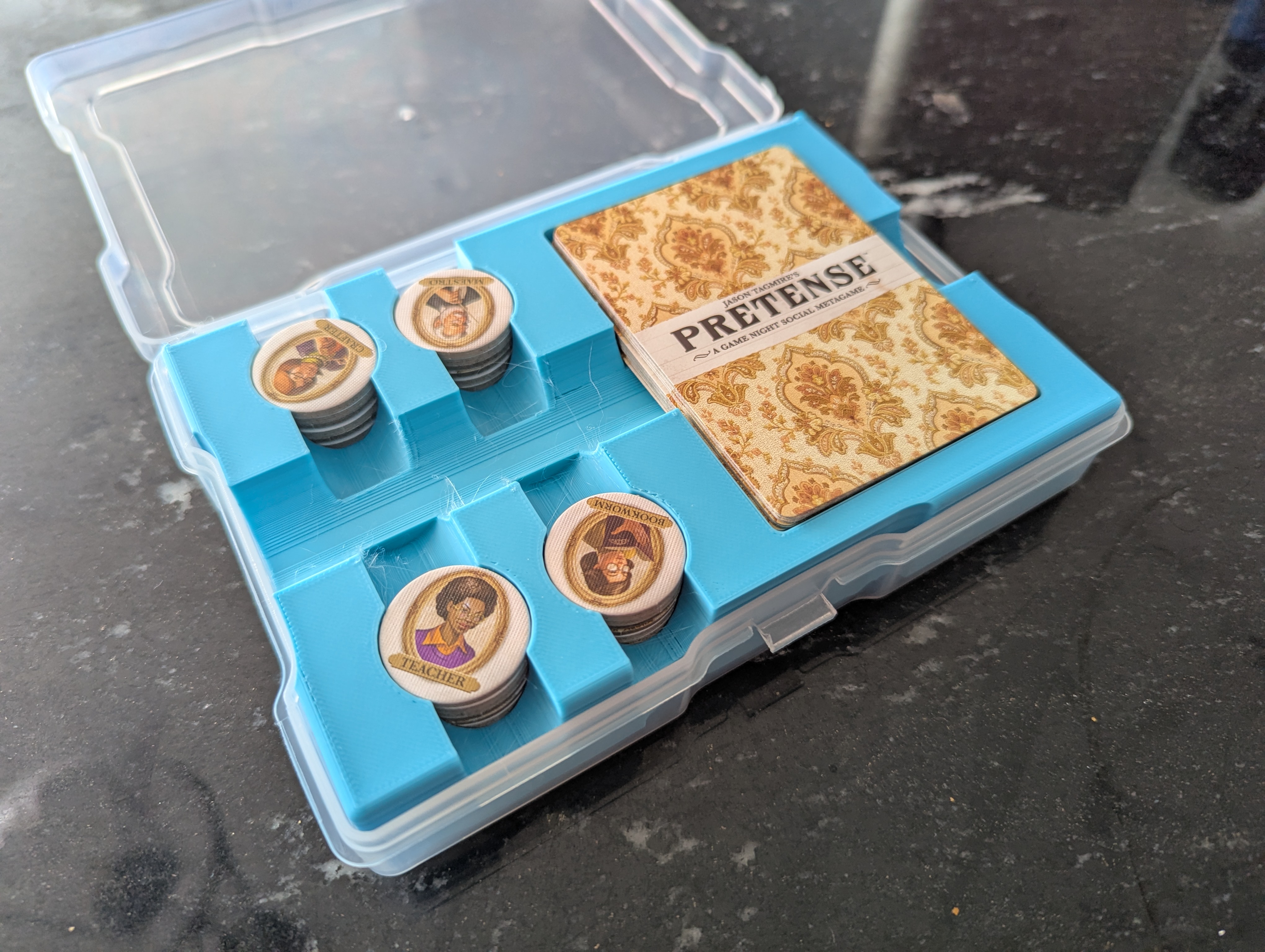 Pretense Photo Caddy Insert 3D model thumbnail