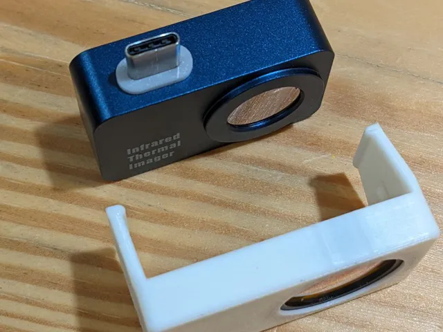 Thermal camera macro lens adapter for Tooltop T7