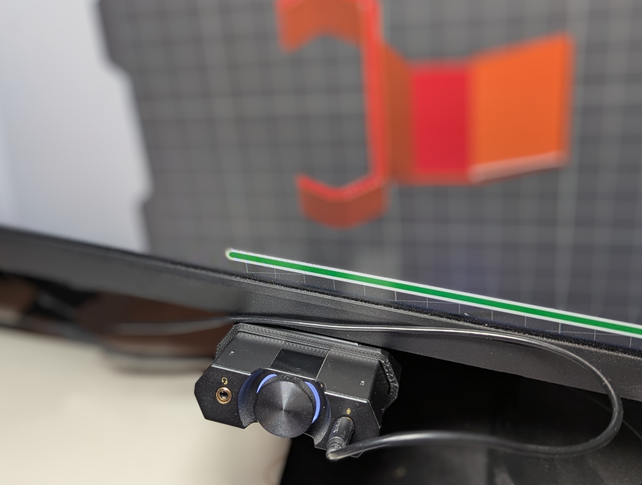 Sound Blaster X G6 Below Monitor Mount