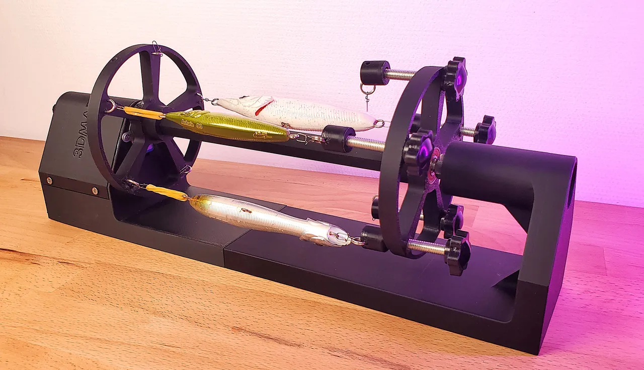 Fishing Lure Rotating Drying Station by 3DMadeByLouis | Download STL model  | Printables.com