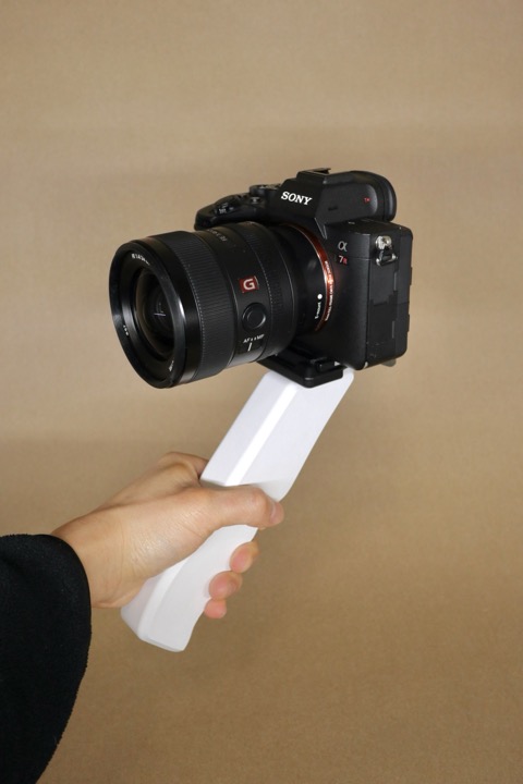 Ergonomic Selfie Handle for Manfrotto MH494-BH