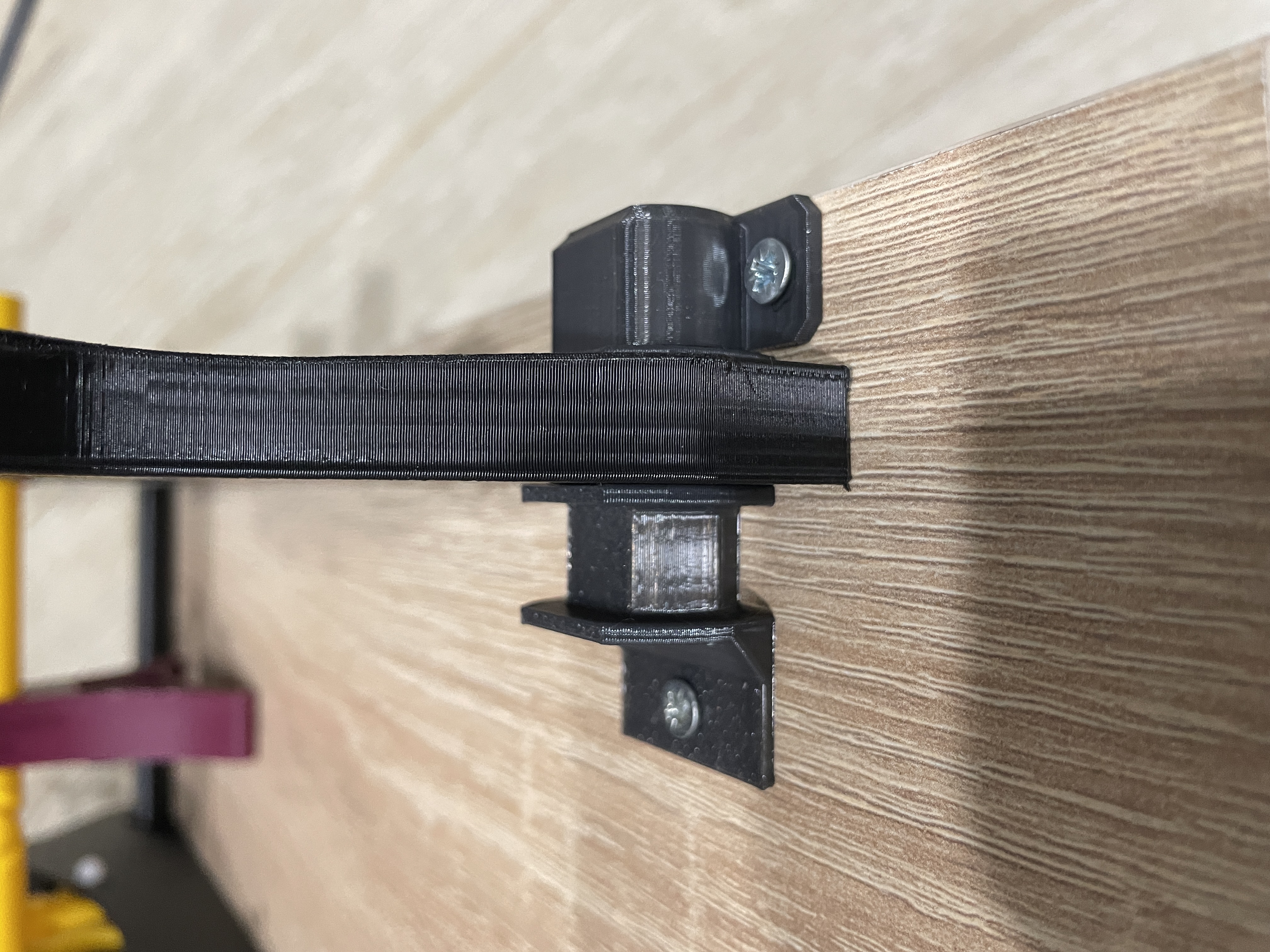 Crossbar for fixing on a board