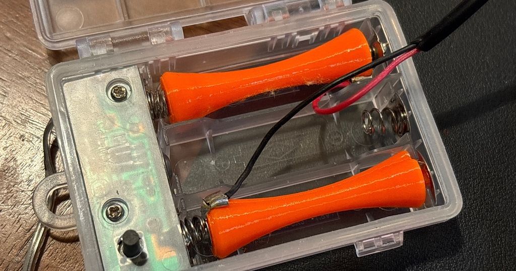Dummy batteries AA and AAA with M3 threaded holes by zzzy | Download ...