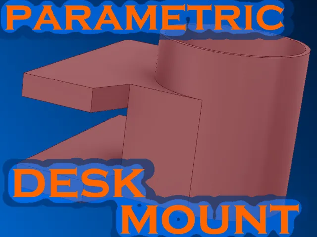 Parametric Shelf/Desk attachment