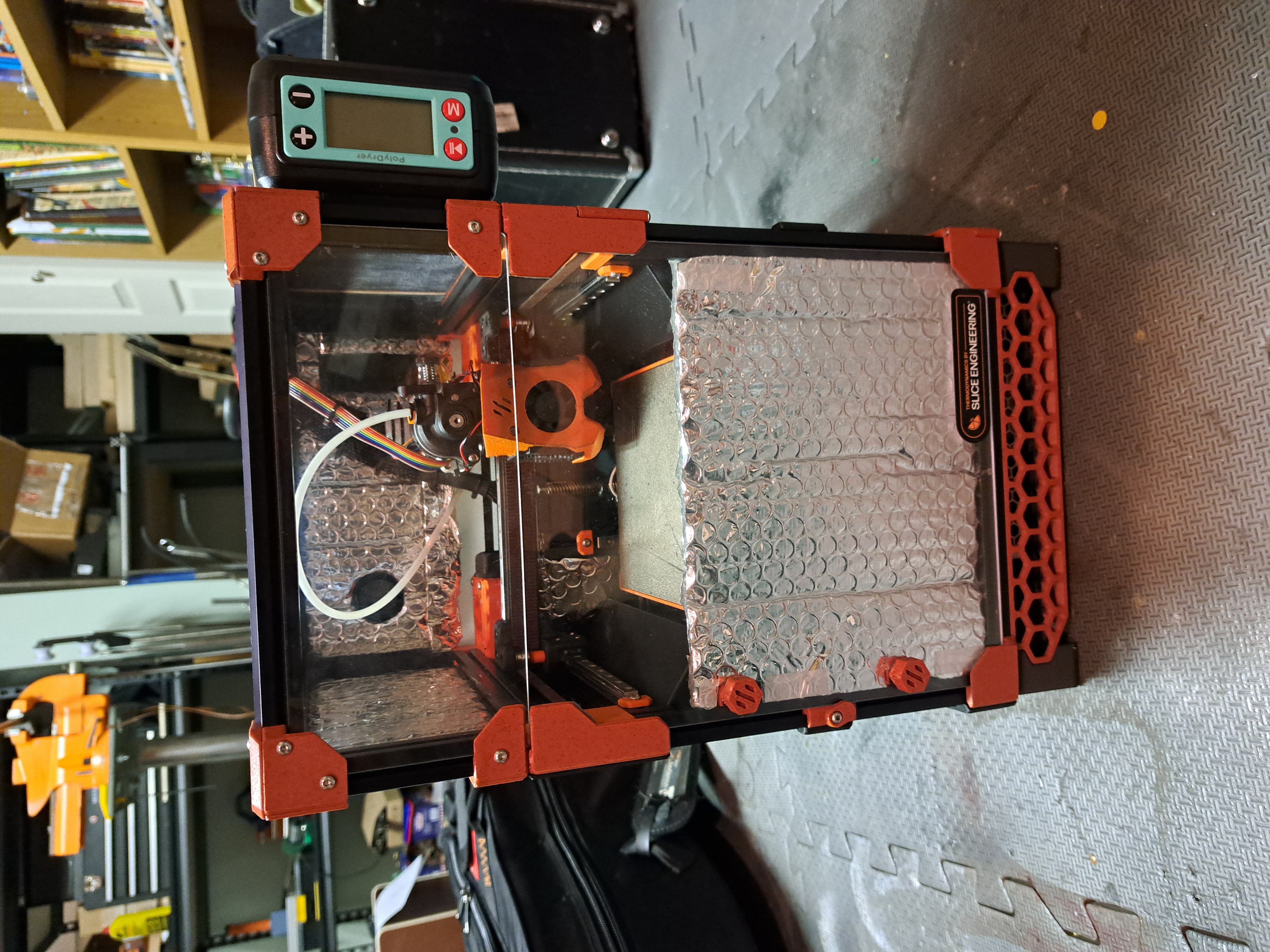 Voron 0 Polydryer Tophat Panel