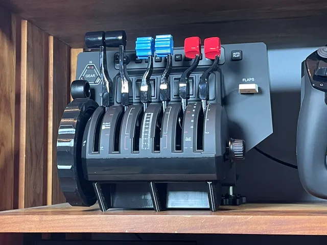 Honeycomb Bravo throttle "chin rest"