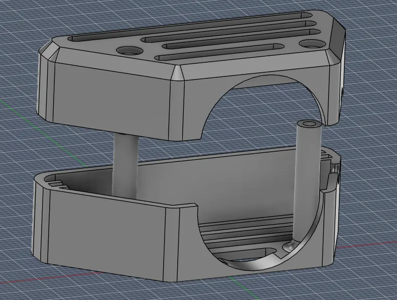 New body for Canyon C6 2K webcam with mount by Creo2005 | Download free ...
