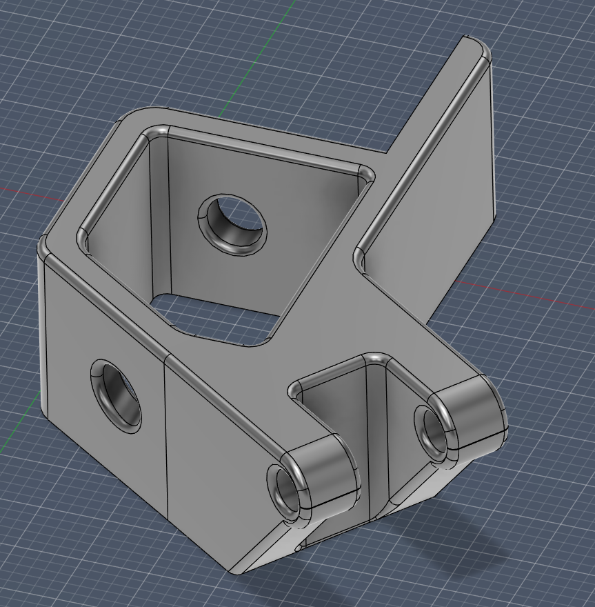 Webcam mount for Sapphire Plus SP-5, left corner
