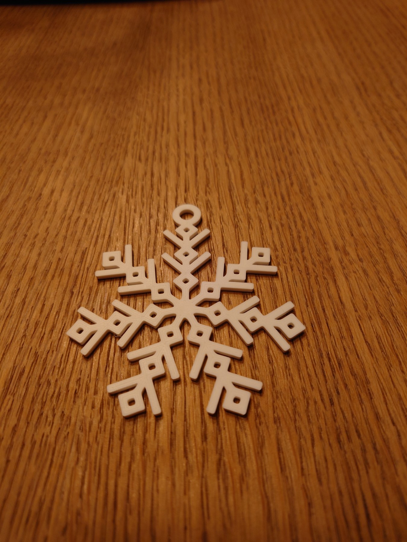 snowflake christmas ornamet