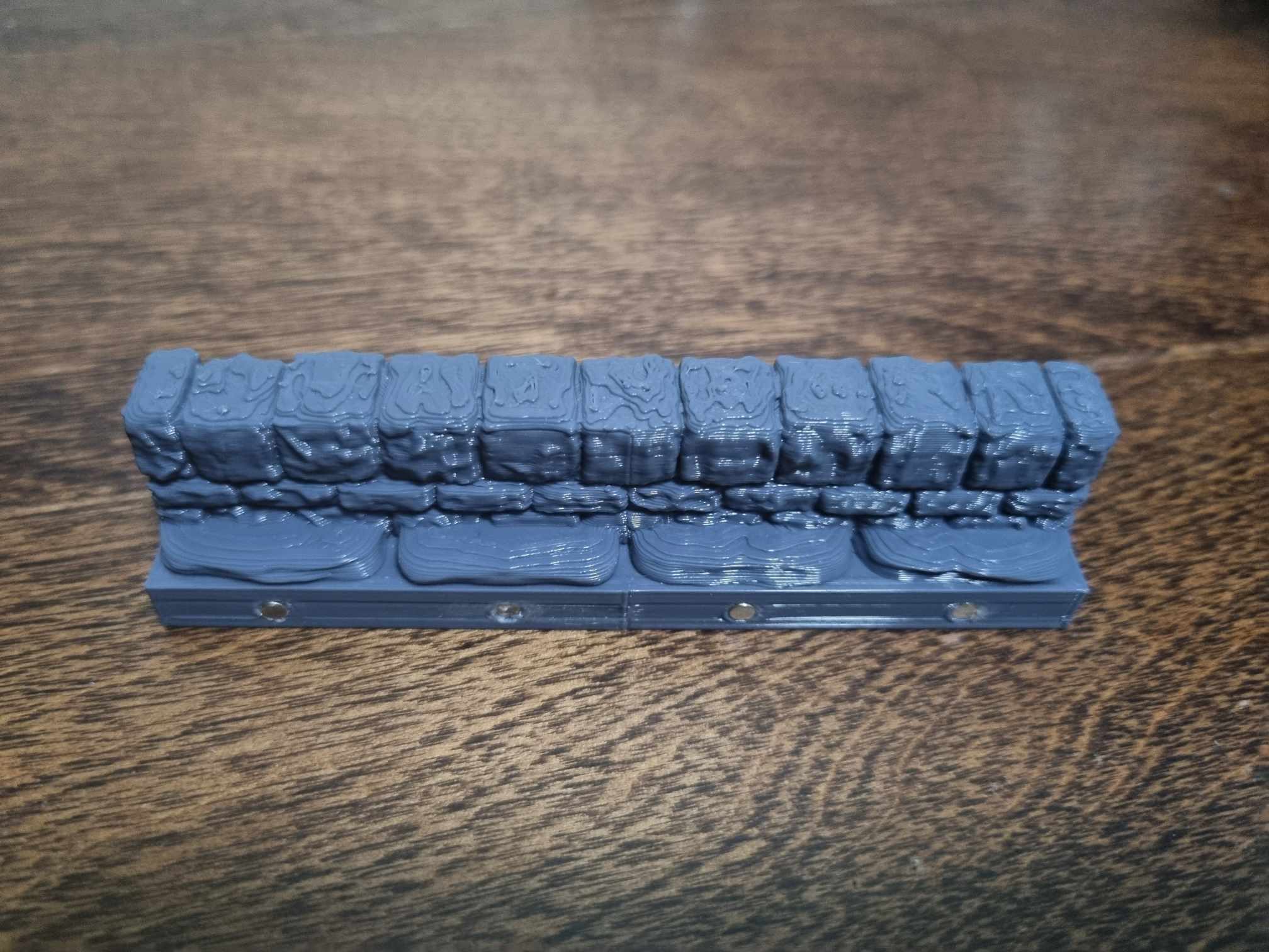 4X1 low walls for OpenLock remodeled for magnets