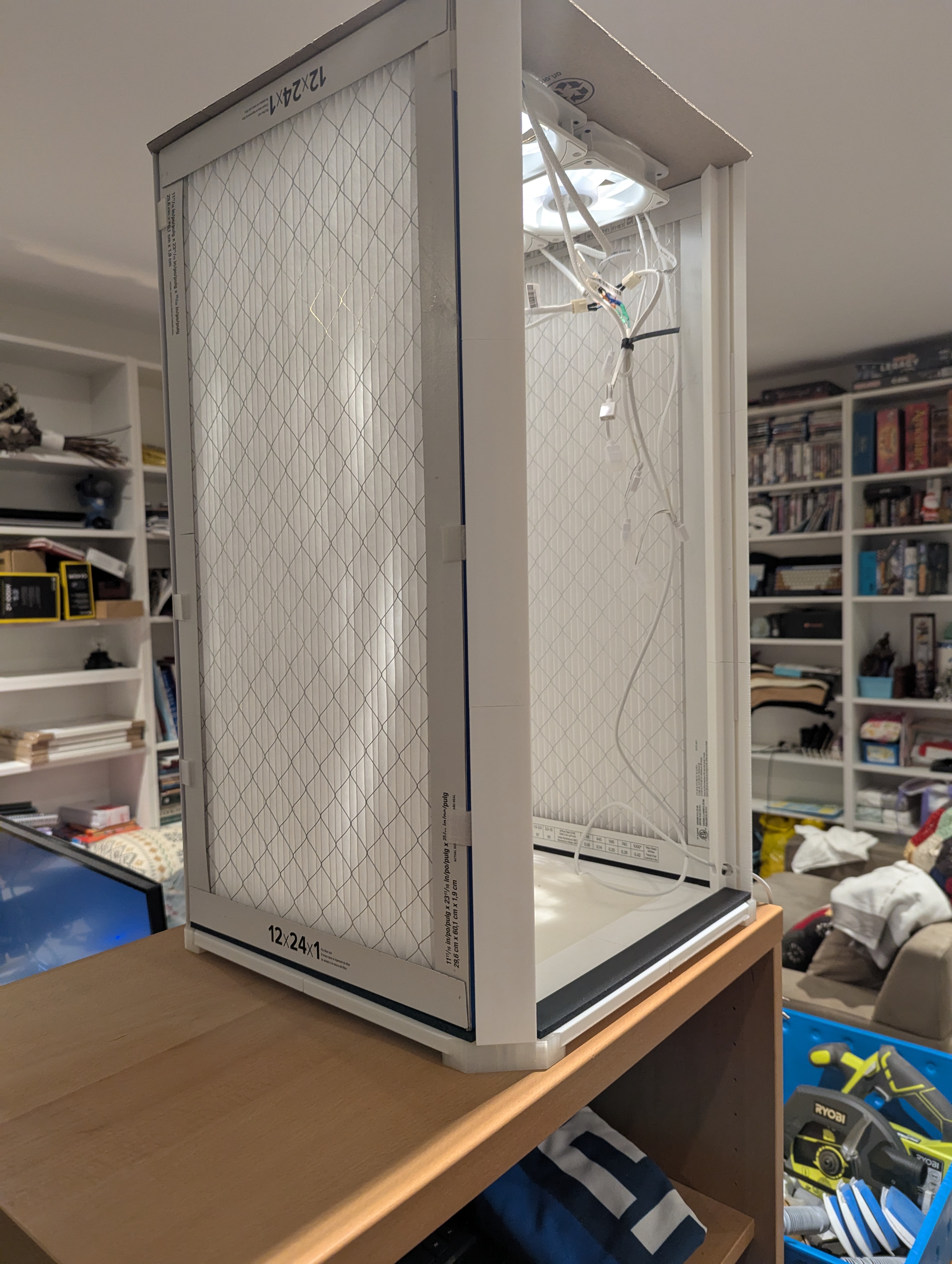 DIY Air Purifier CR BOX - Easy filter changes - Modular design