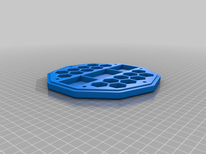 Dice Box and Tray for 18 Dice, 4 Minis, Pen