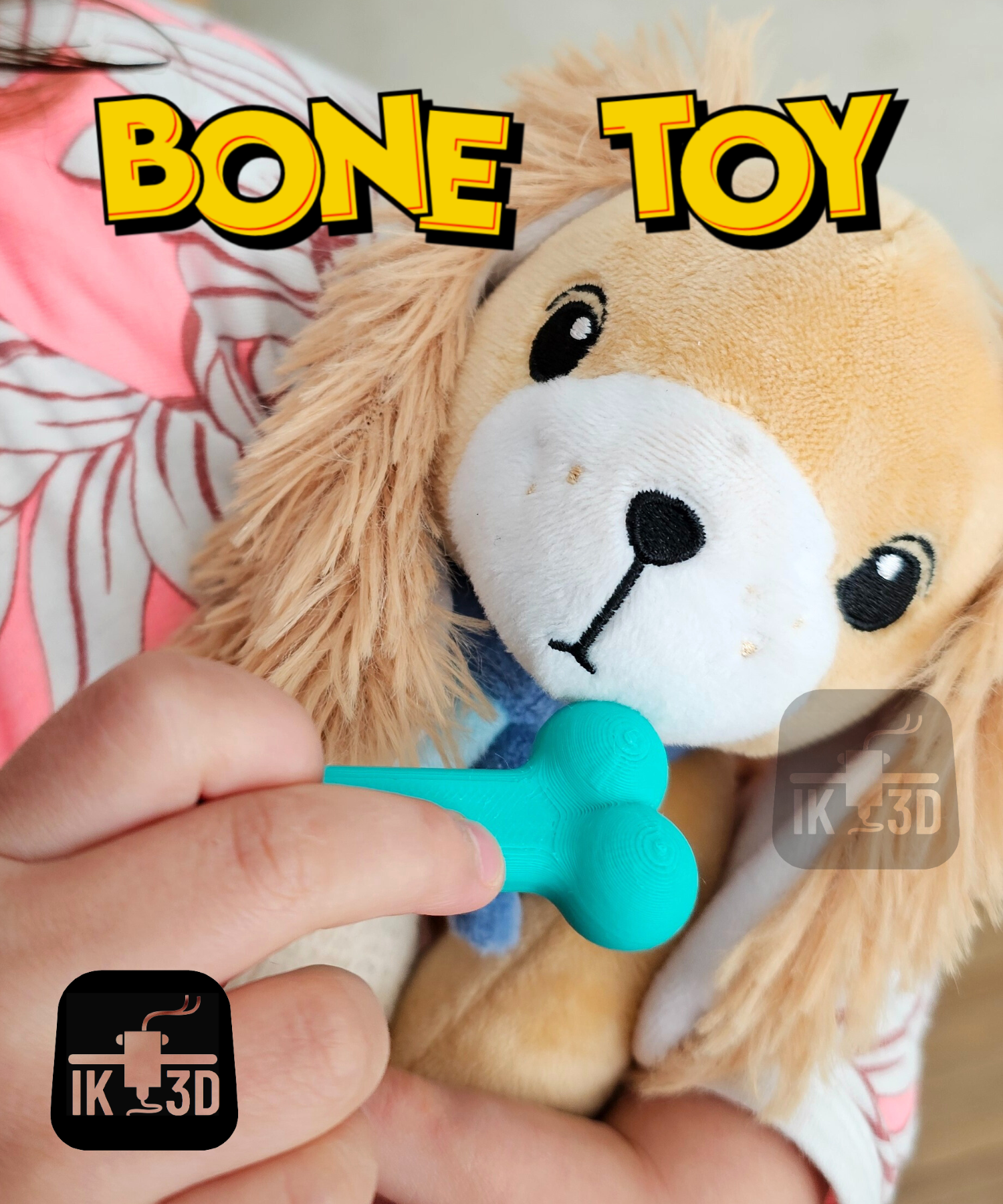 Dog Bone Toy / Puppy Plush Accessories