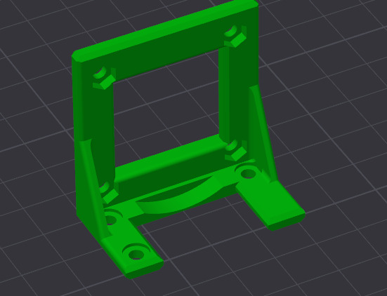 EBB42 mount for Mantis gantry
