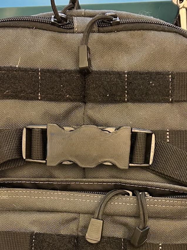 5.11 Rush backpack strap holder, aesthetic remix
