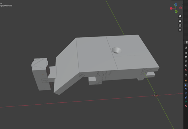 Obscure Bracket for Mounting Sliding Shade to Rail