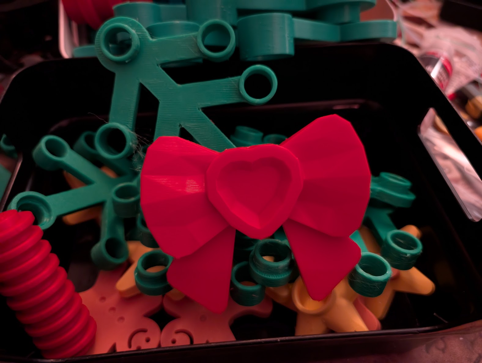 Ribbon Accessoire for Giant Lego Wreath fixed