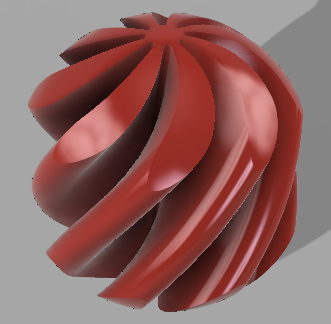 Miniatura 4 do modelo 3D impossible vortex as a sphere