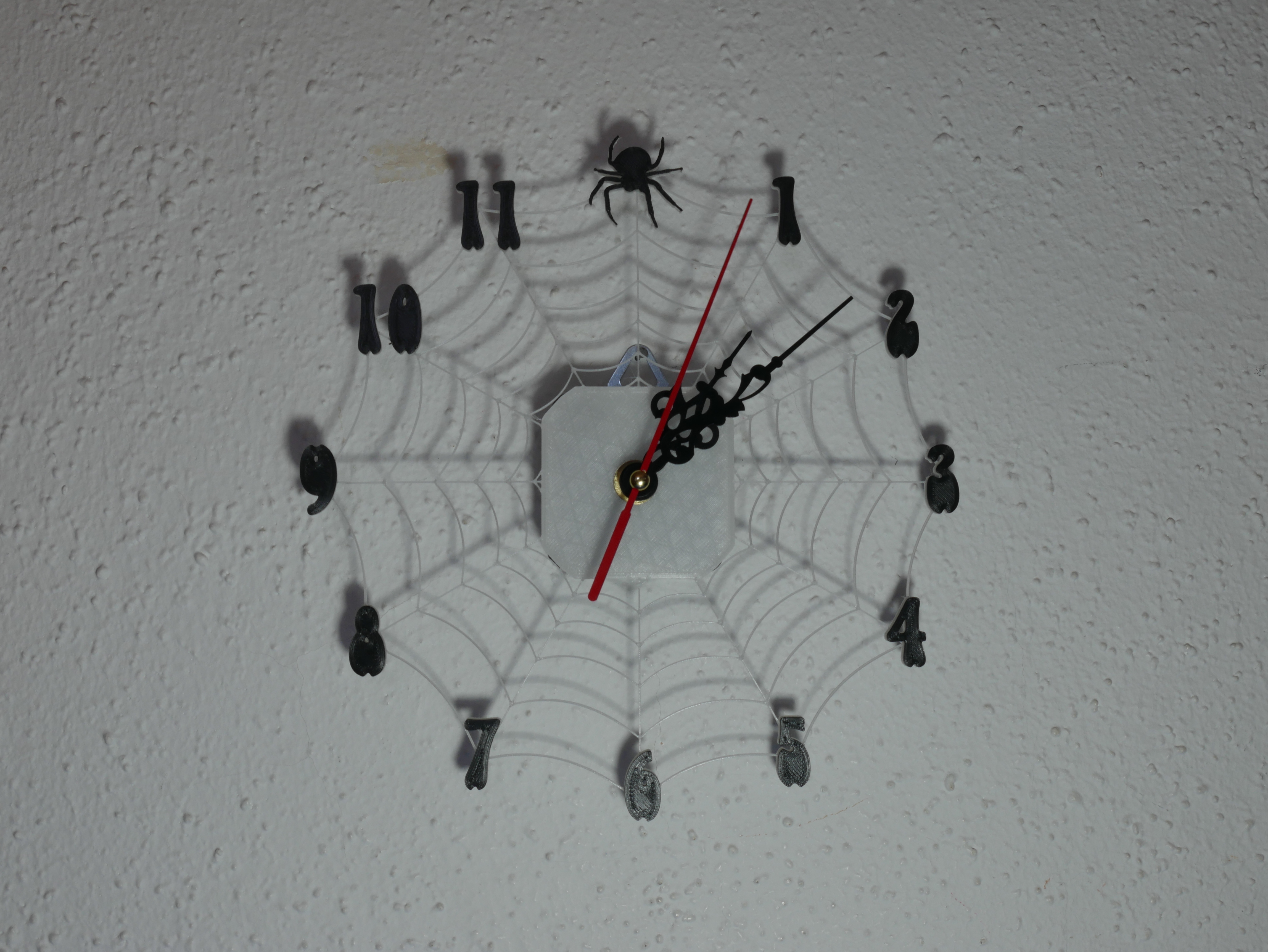 Spiderweb Clock - Halloween Special
