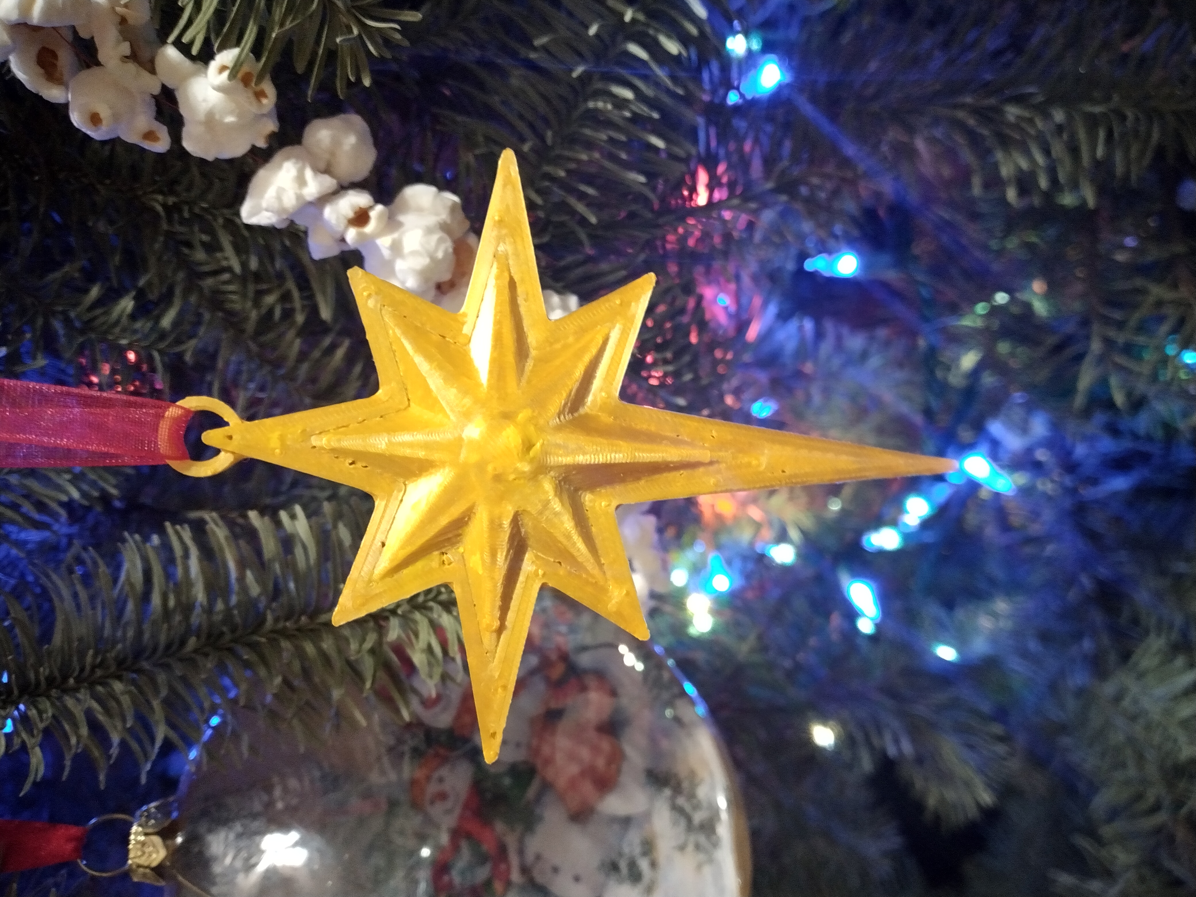 Christmas Star Ornament