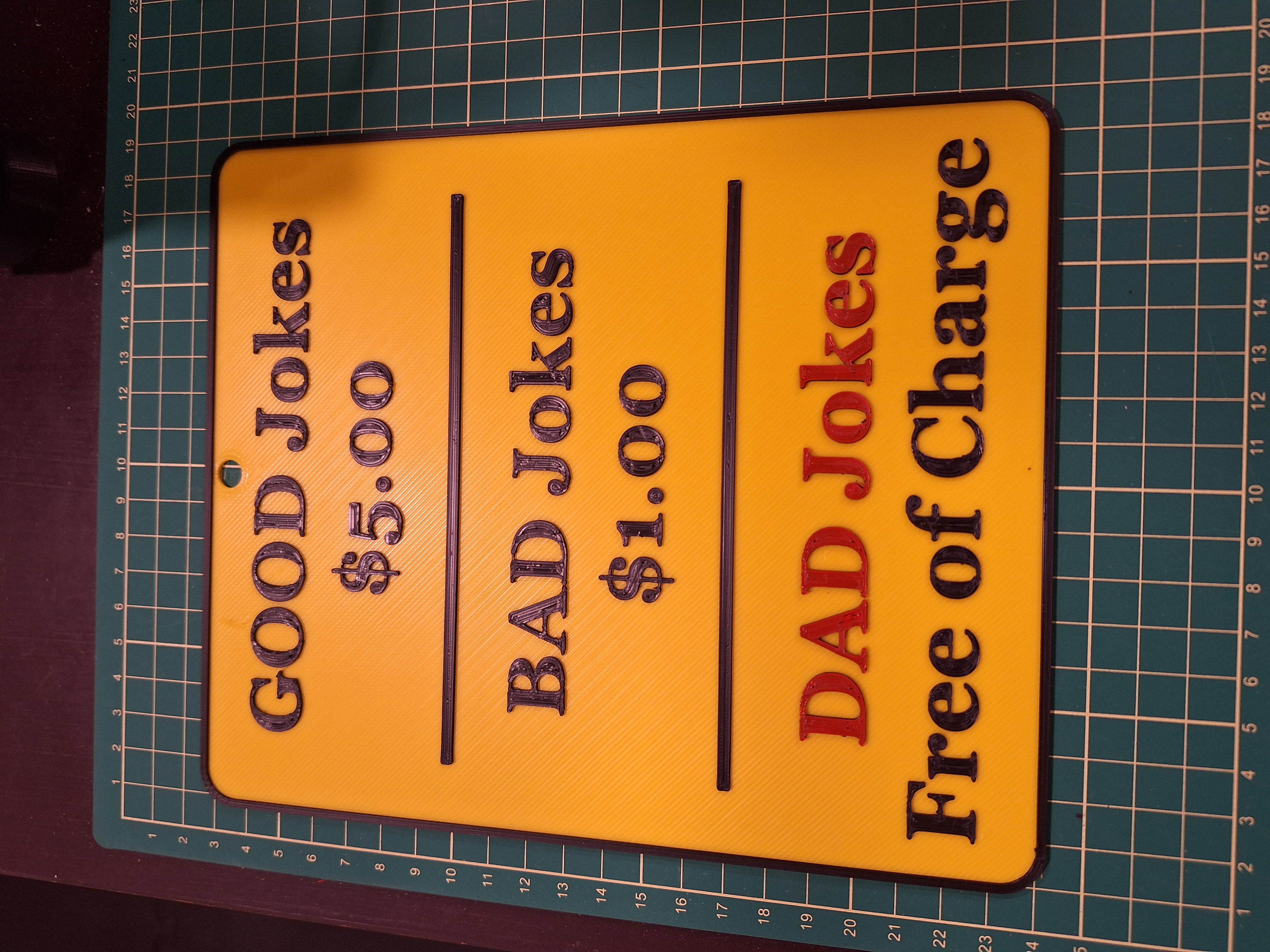 Dad Jokes Sign
