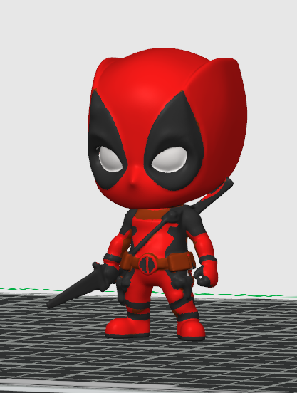 Miniatura 2 do modelo 3D Dead pool