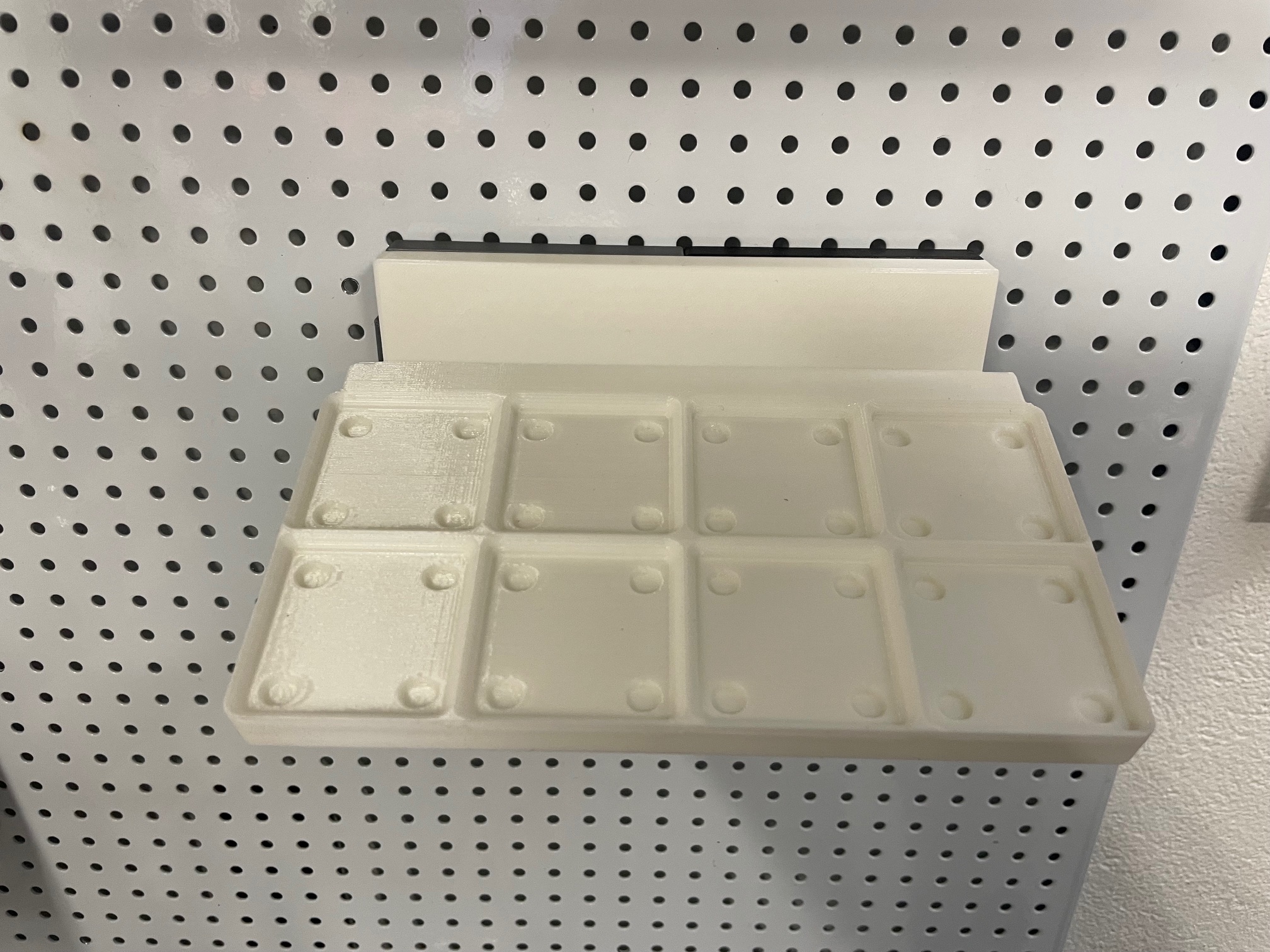 gridfinity 2x4 bin holder for the modula system