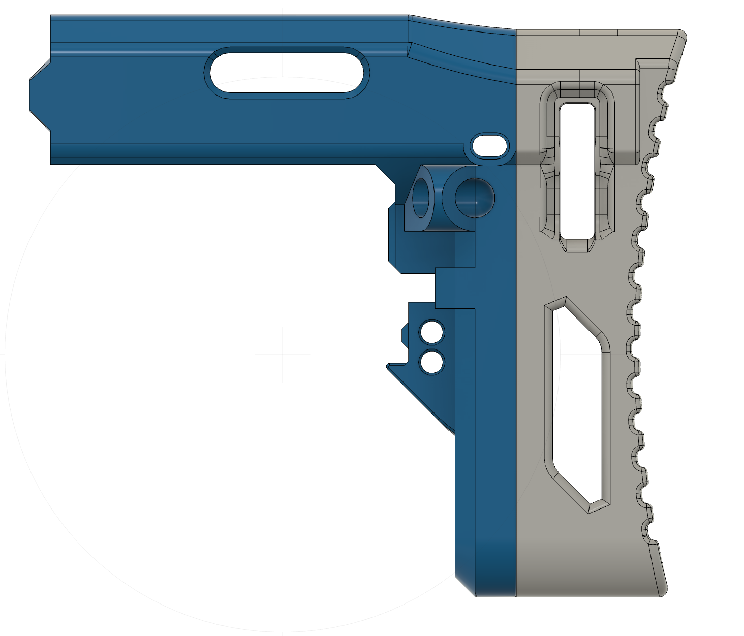 PKI Toolless Ergo stock and buttplate