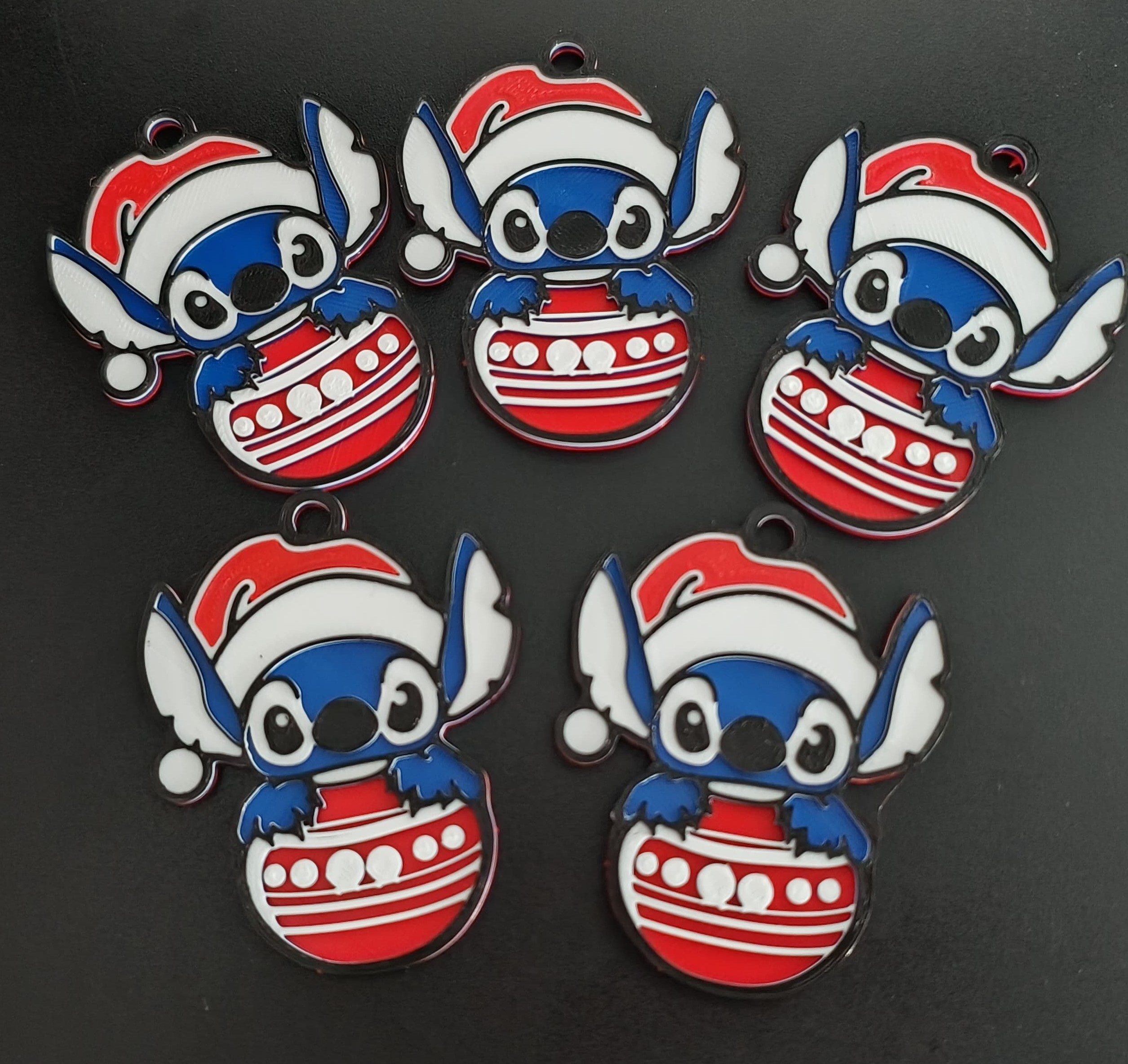 Adorno navidad stitch // christmas ornament stitch