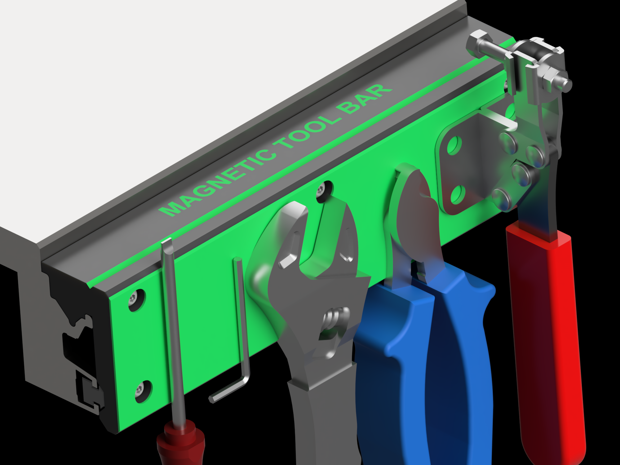 Magnetic Tool Bar for Festool workbench MFT