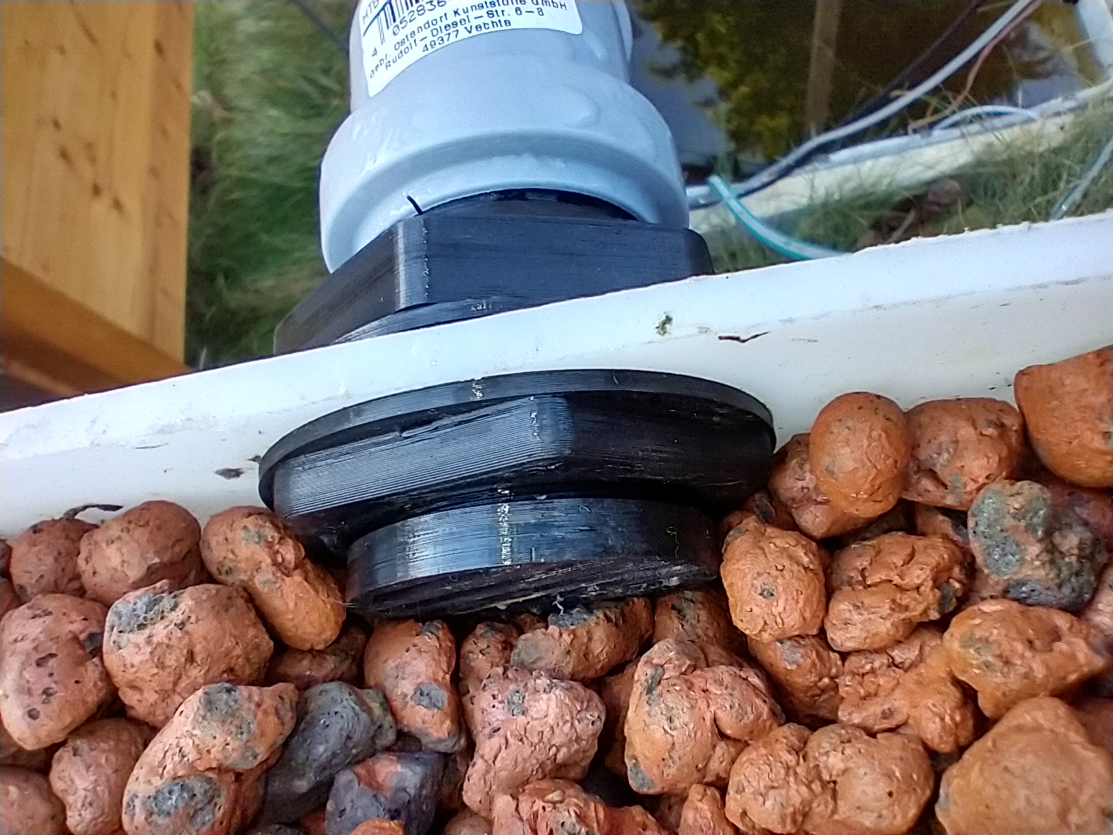 barrel connection Fassanschluss für HT Rohre