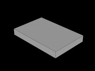 Lego Compatible (69729.dat) Tile 2 x 6 by thall72 | Download free