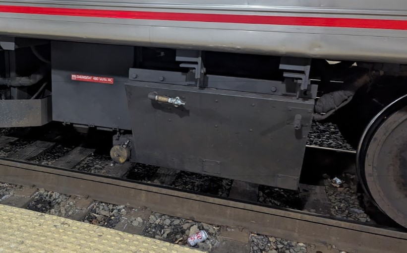 Amtrak HO scale waste water tank
