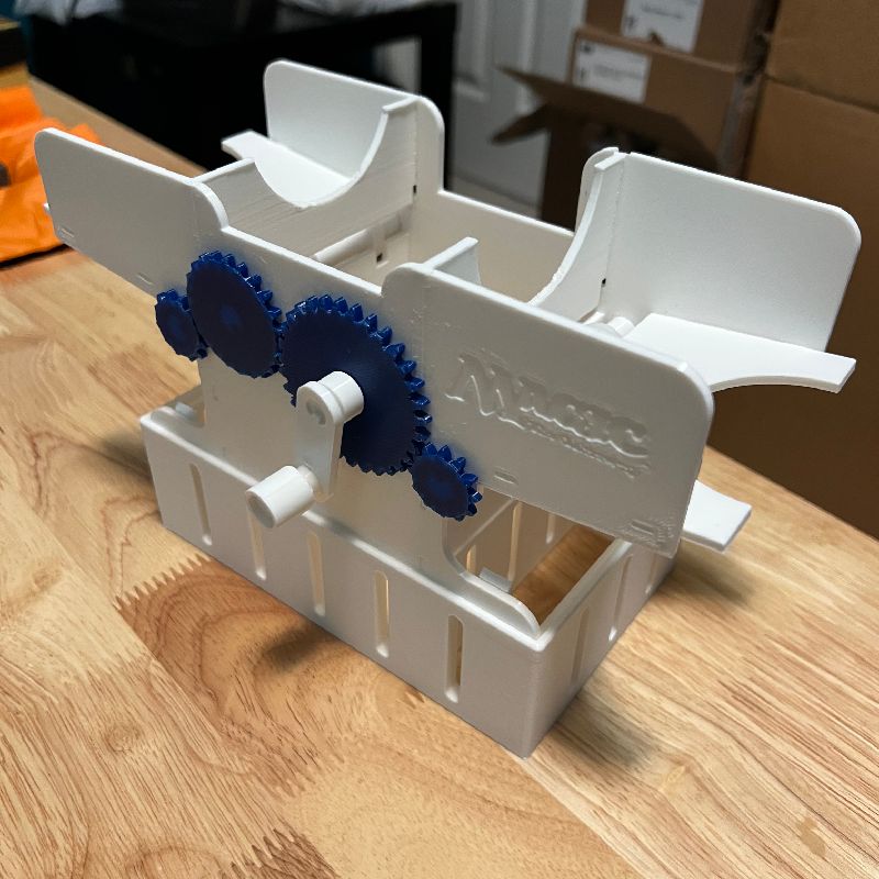 auto shuffler for sleeved cards Card shuffling machines for sleeved cards?