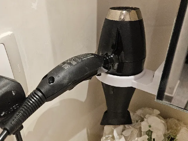 hair dryer holder