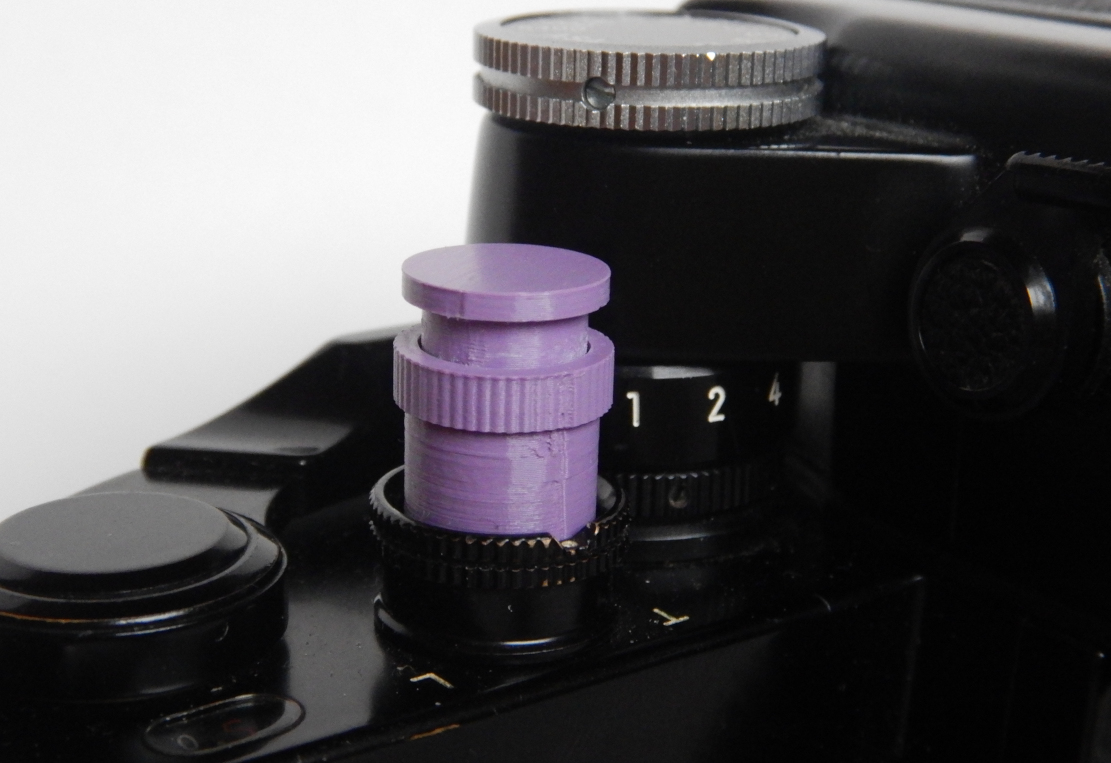 Softauslöser; Soft Release Button / Soft Shutter Button for Nikon Rangefinder, F, F2 and others AR-1