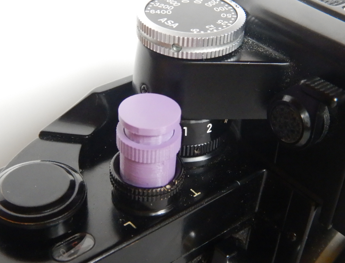Softauslöser; Soft Release Button / Soft Shutter Button for Nikon Rangefinder, F, F2 and others AR-1 — thumbnail 4