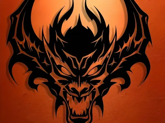 deamon - wall art