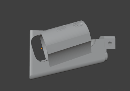 manticore hpa stock 3D model thumbnail