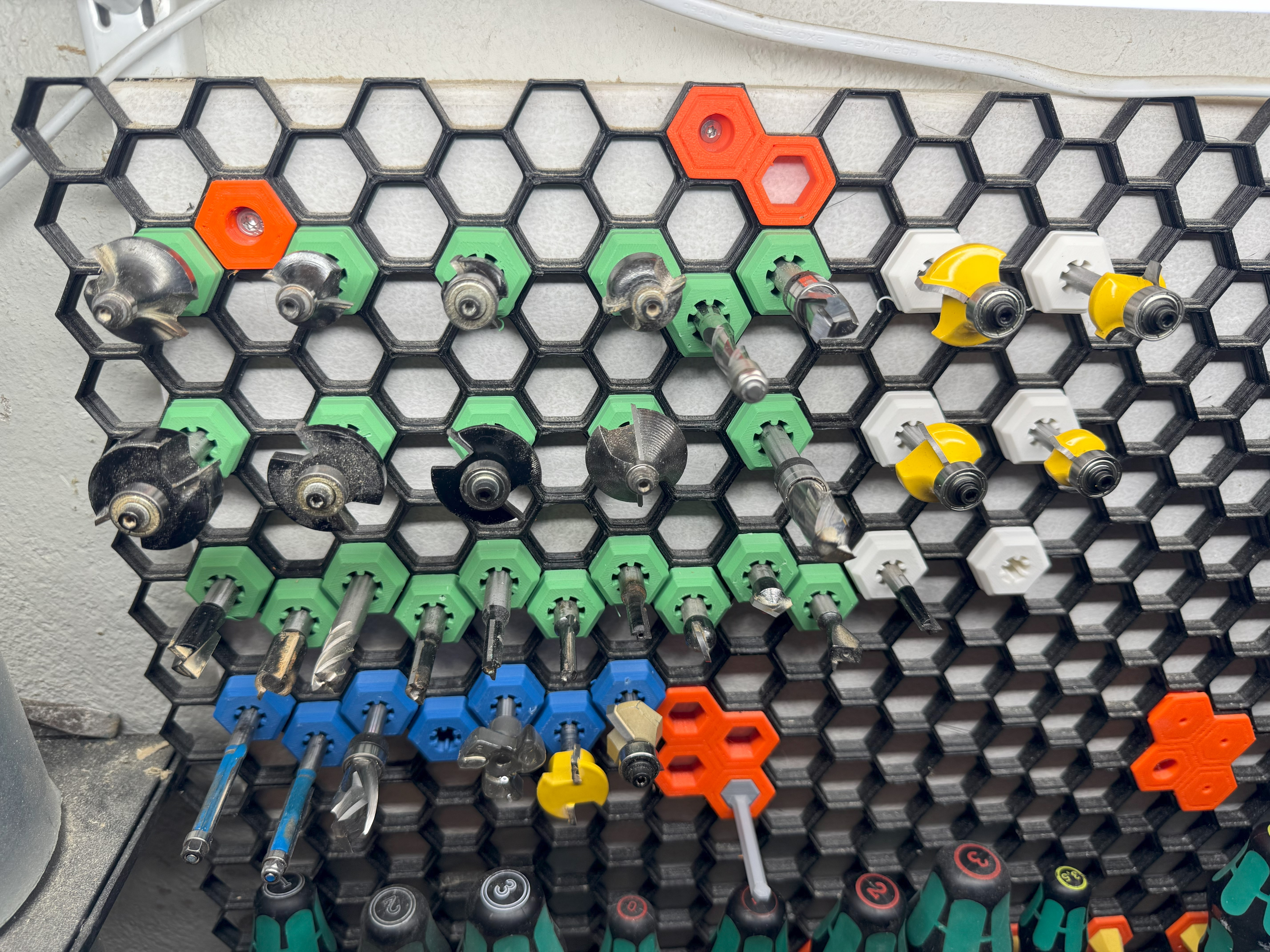 Honeycomb Wall Router Bit Inserts