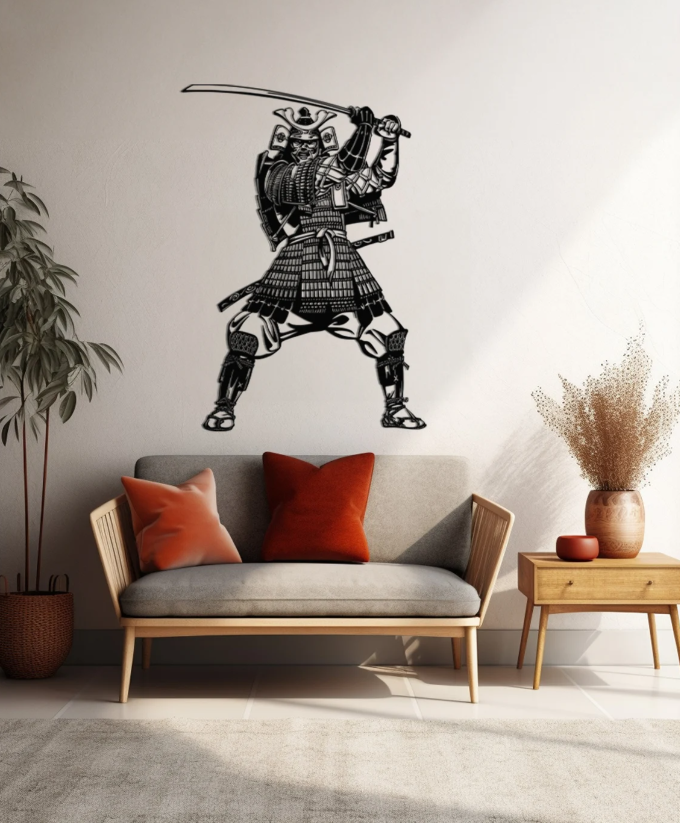 Japan Samurai Warrior Wall Art